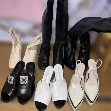 롱 부츠 힐 6종 세트