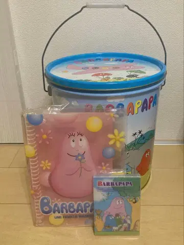 바바파파 바바파파 페일 캔 문구 레트로