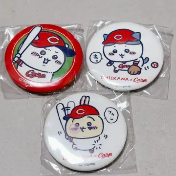 치이카와 히로시마 카프 캔뱃지 3개 세트