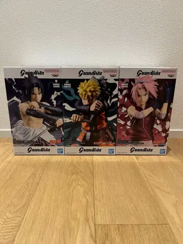 NARUTO-나루토 질풍전 Grandista 3체 세트