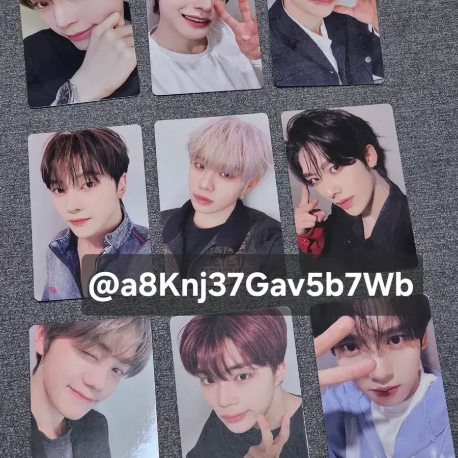 Zerobaseone zb1 muvve Singapore Cherry ver unreleased photocard on