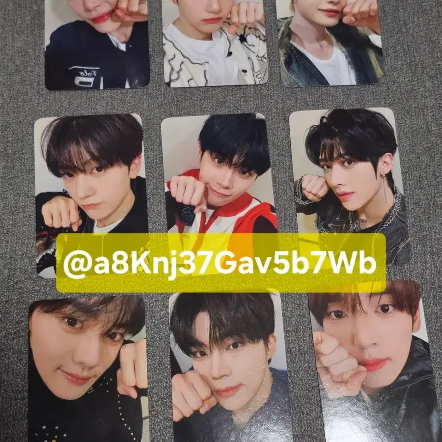 Zerobaseone zb1 muvve Singapore Cherry ver unreleased photocard on
