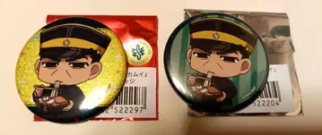 익명 배송 골든 카무이 츠키시마 발치카03 캔뱃지 2종류