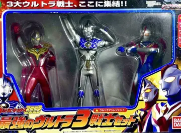울트라맨 코스모스 저스티스 레전드 최강의 울트라 3전사 세트