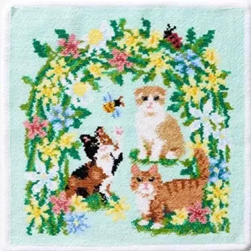 [ 한정판 완판템 ] 페이러 손수건 화장품 주방 고양이