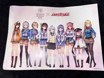 HEAVEN BURNS RED 콜라보 카페 Angel Beats!