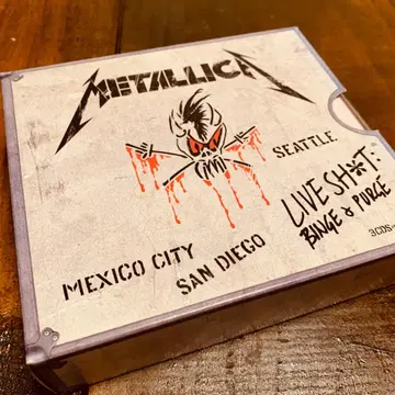 Metallica - Live Shit: Binge & Purge 한정판