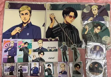 진격의 거인 라운드 원 콜라보 리바이 엘르 굿즈 정리