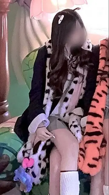 머플러 팬캡 101마리 강아지 핀