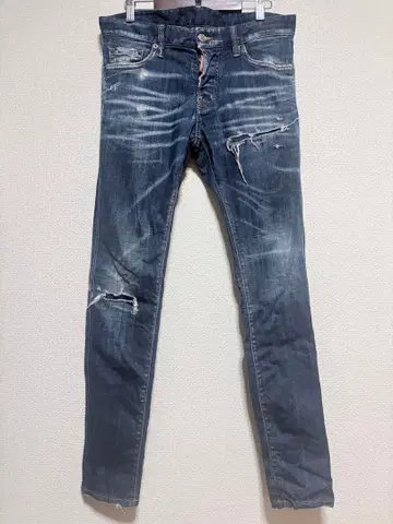 [새상품급] DSQUARED2 Slim Jean 44 데미지 데님