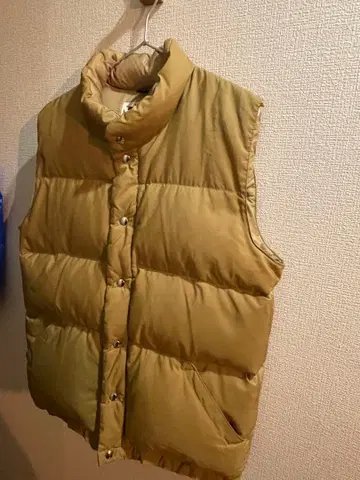 Crescent Down Works 다운 베스트 L 베이지