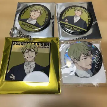 주술회전 사멸회유 젠인 나오야 아크릴 키링, 캔뱃지 세트
