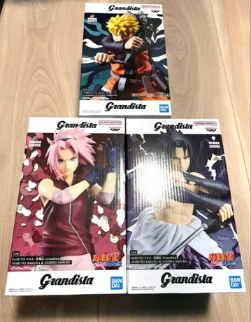 Grandista 나루토 사스케 사쿠라 피규어 세트
