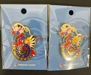 포켓몬 센터 오사카 한정판 로고 핀즈 2개 세트