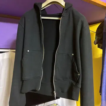 omar afridi 더블 지퍼 후드티