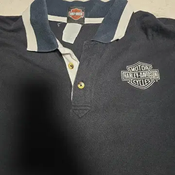Harley-Davidson 피케 셔츠 네이비 빅사이즈