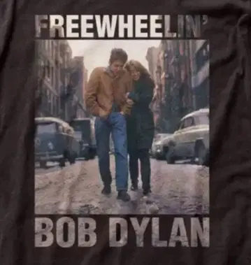 FREEWHEELIN' BOB DYLAN T셔츠 사이즈 M