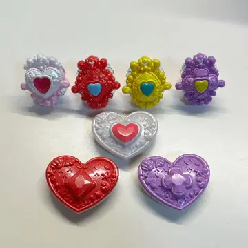 트로피컬~주 프리큐어 하트클 반지 하트 루즈 로드