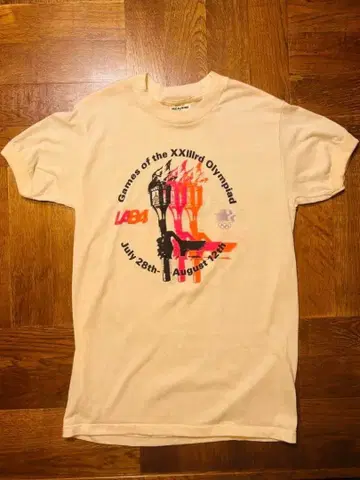 80s 올림픽 링거 빈티지 티셔츠