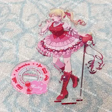 최애의 아이 47도도부현 후쿠오카 호시노 루비 아크릴 스탠드