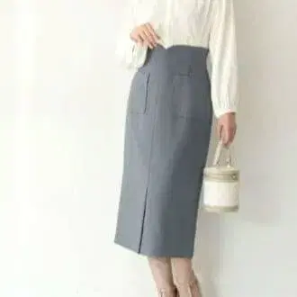 프로포션 바디 드레싱 프론트 벤츠 타이트 스커트