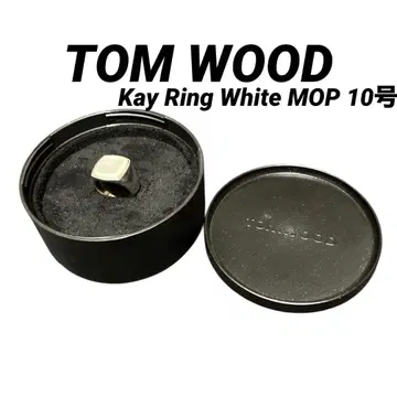 톰우드 Kay Ring White MOP 펄 시그넷 실버 반지