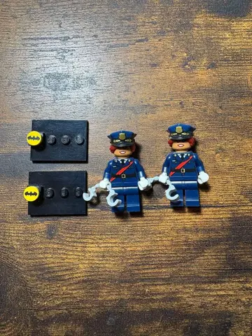 LEGO 배트맨 경찰관 미니 피규어 2체 세트