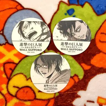 진격의 거인전 SELECT WALL SAPPORO 주문 혜택 코스터