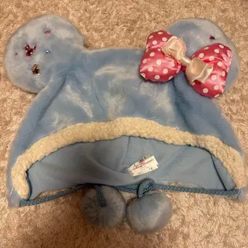 디즈니 미니 팬캡 비쥬 스카이블루 블루