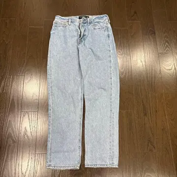 Abercrombie & Fitch 블루 데님 팬츠 남성용 캐주얼