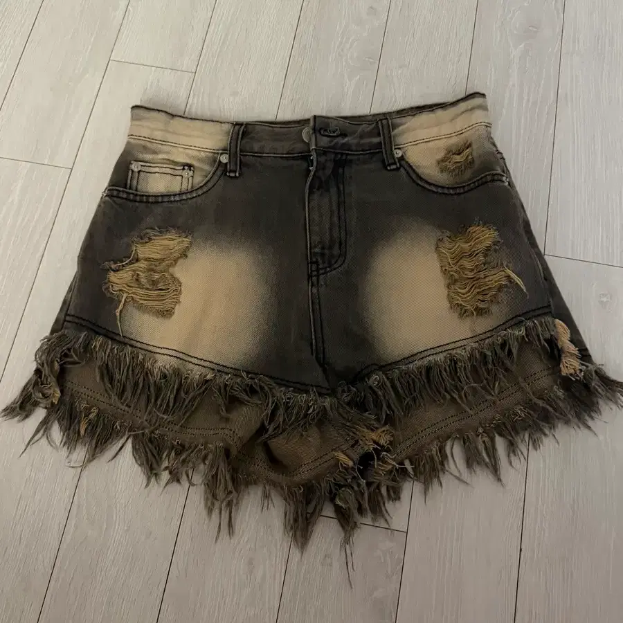 パンツ BOHEMIAN SEOUL MOTORCYCLE LEATHER SHORTS Women's Brown Leather Shorts | 12th Tribe