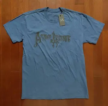 정품 새상품 ARMANI EXCHANGE T셔츠 다크 블루 남성용 M