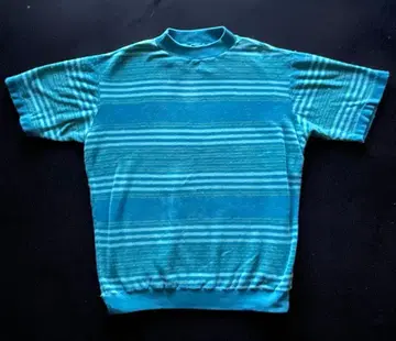 70's BALMORAL 블루 보더 T셔츠