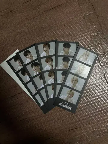 ACT-LOVESICK 포토 카드 5장 세트