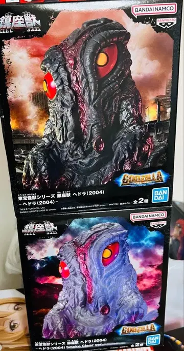 미개봉 새상품 도호 괴수 시리즈 진좌수 헤도라 2004