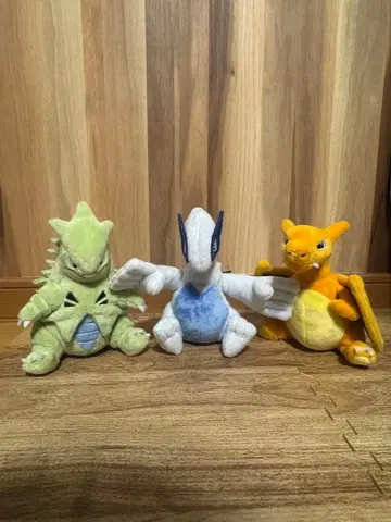 포켓몬 봉제 인형 리자몽 루기아 세트 판매 포켓몬스터