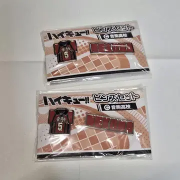 하이큐!! 네코마 고교 코즈메 켄마 핀즈 세트