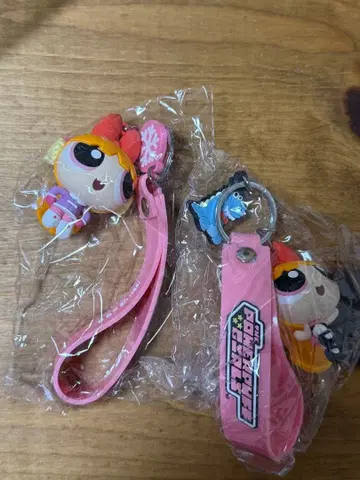 파워퍼프 시크릿 키체인 블라썸 2개 세트