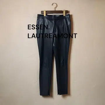 새상품급 ESSEN.LAUTREAMONT 에코 가죽 팬츠