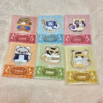 골든 카무이 동물 포즈 아크릴 스탠드 6종 세트