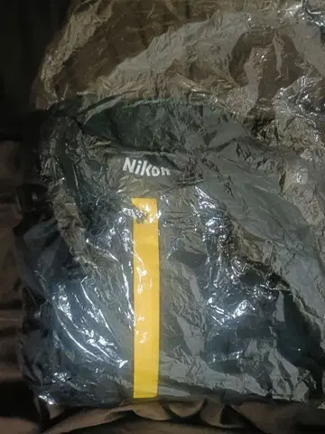 Nikon 백팩 블랙/옐로우 컬러