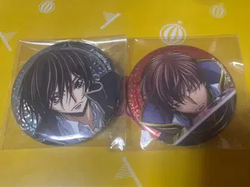 코드기어스 반역의 를르슈 스자쿠 호로라메 캔뱃지 2점 세트