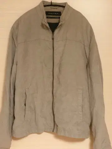 ZARA MAN 스웨이드풍 자켓 베이지 XL