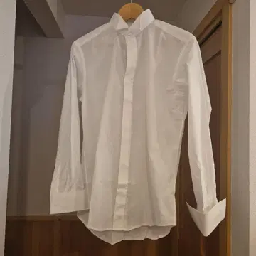 고타이리쿠 WEAR BLACK 화이트 포멀 셔츠 39 15 1/2