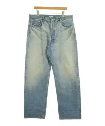 AURALEE 데님 팬츠 남성용