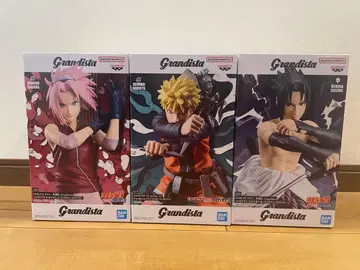 NARUTO-나루토 질풍전 Grandista 피규어 3체 세트