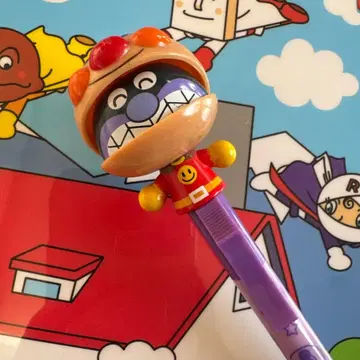 호빵맨 볼펜과 매트