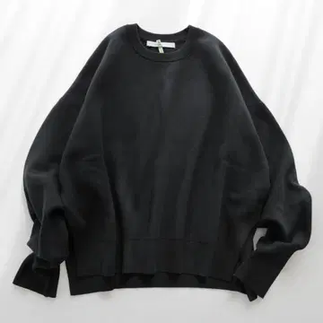 [손 마무리 클리닝 완료] 프레임워크 더블 자카드 풀오버 블랙 새상품급