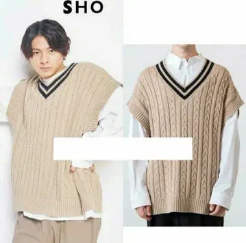 미개봉 새상품! 히라노 쇼 착용 WEGO 베스트 M 사이즈