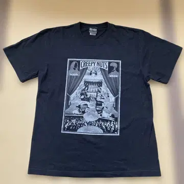 CREEPY NUTS 크리피너츠 티셔츠 R 지정 DJ 마츠나가 크리퍼즈